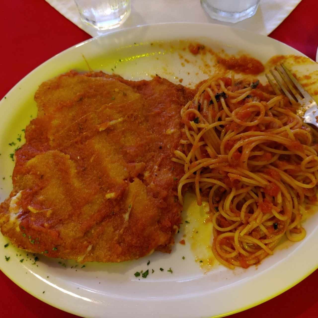 Milanesa pollo