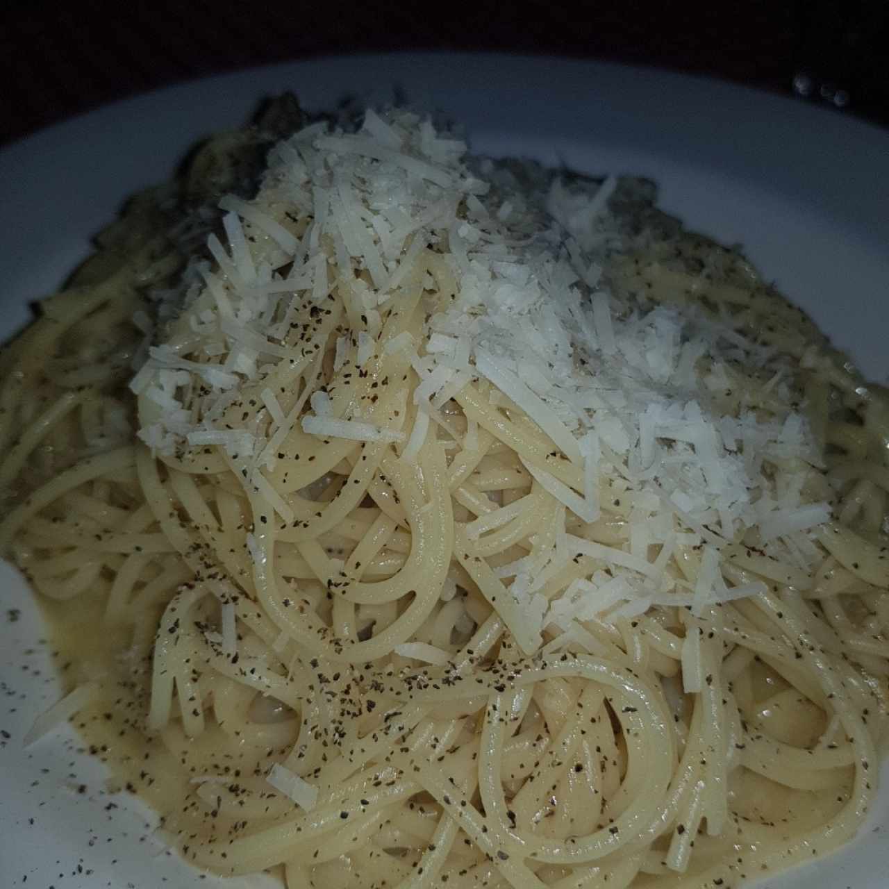 pasta a la pimienta