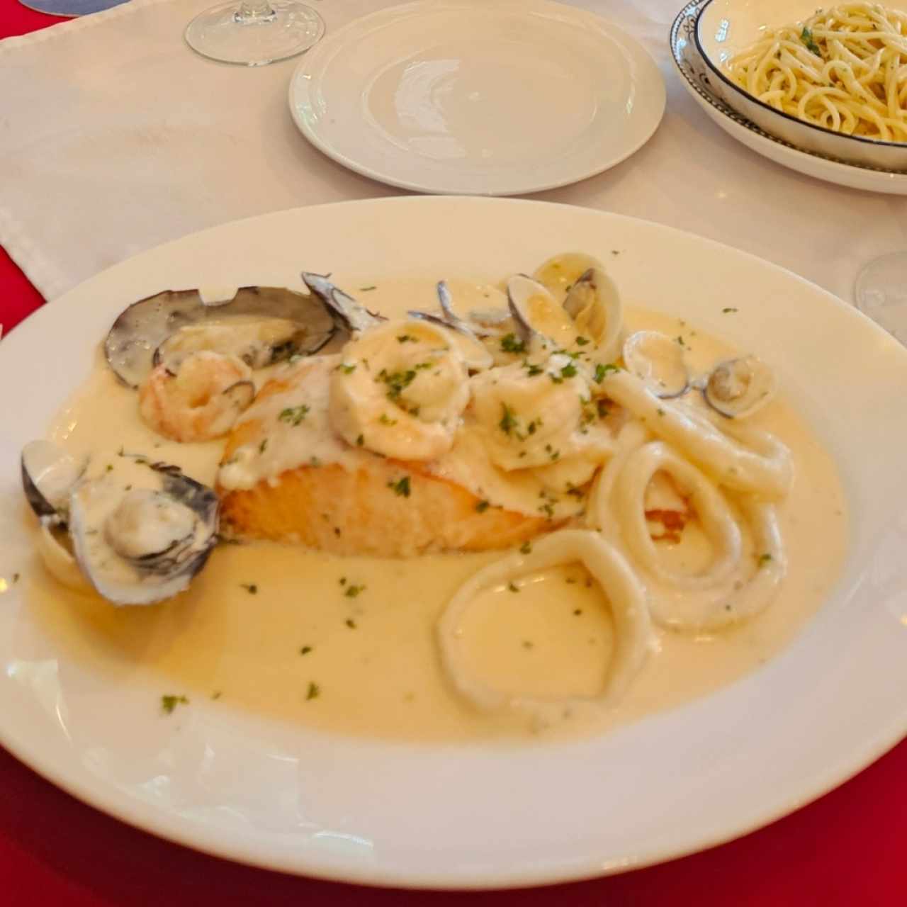 Salmone al pescatore