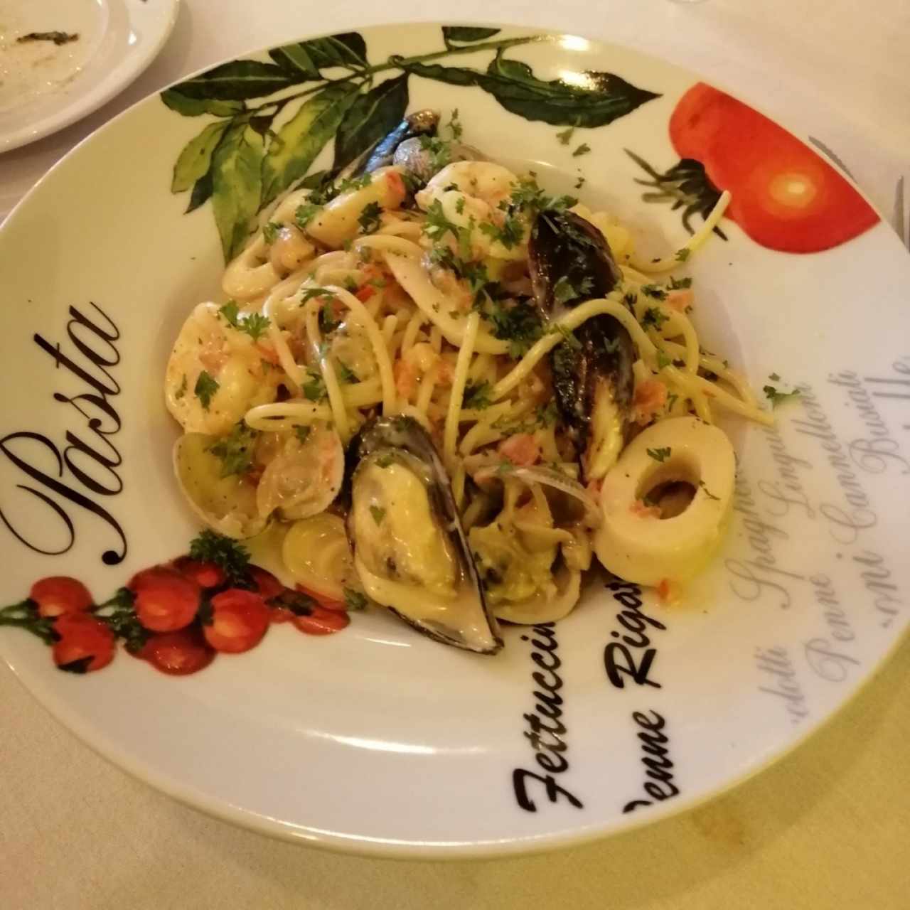 Spaguetti frutti di mare