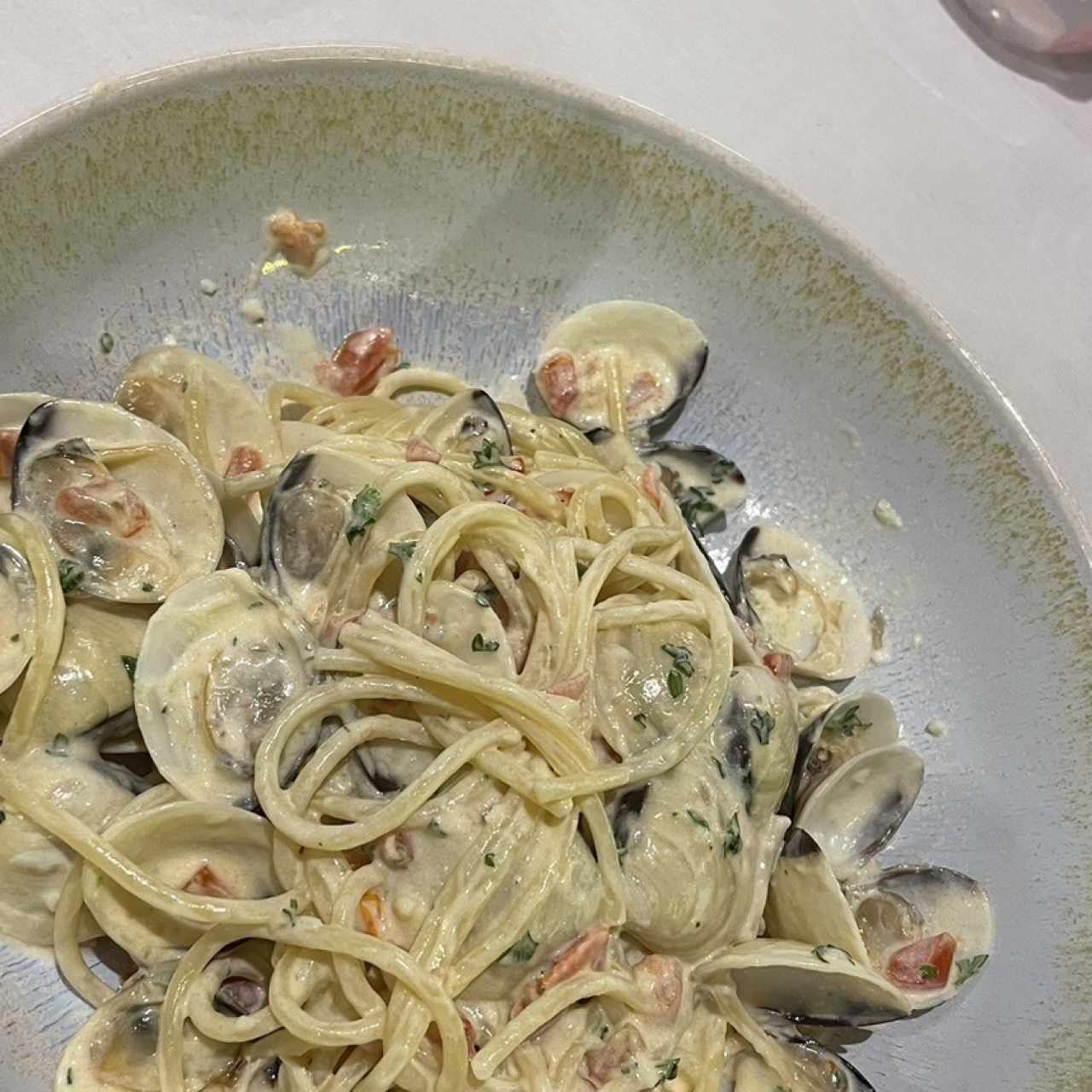 Spaguettis a la Vongole