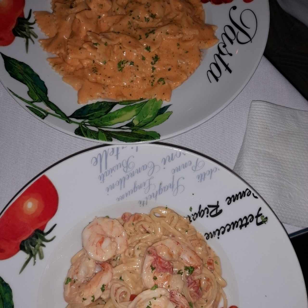 Farfalle Al Salmone e Vodka