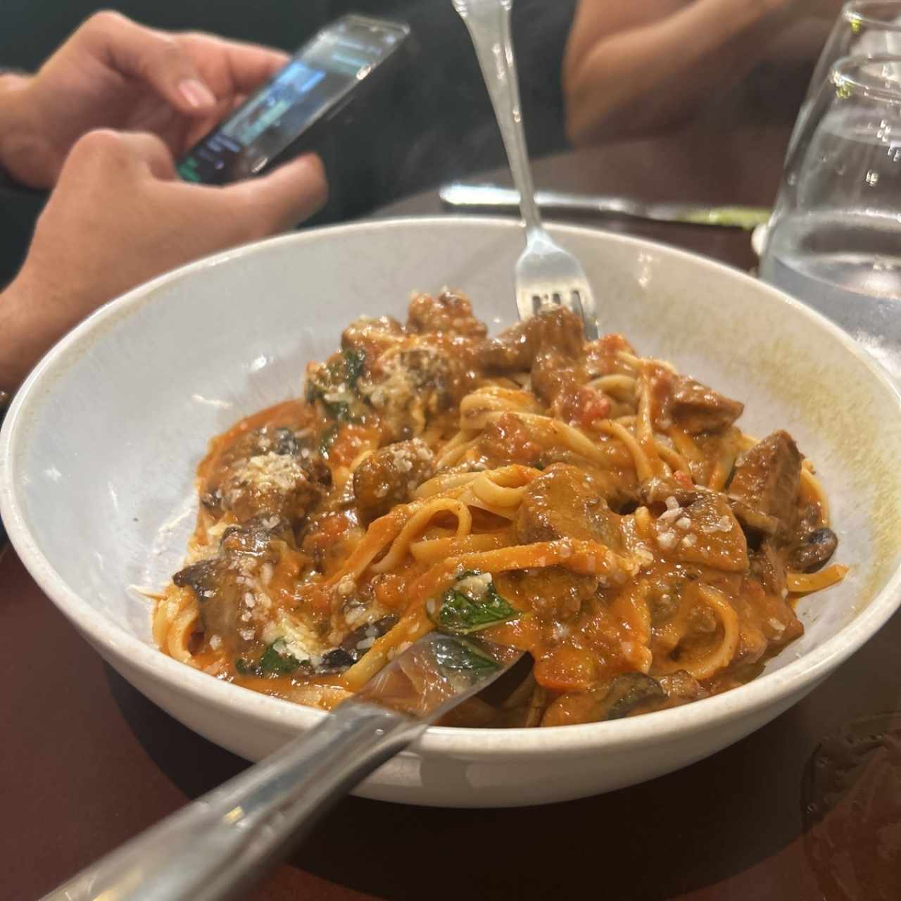 Fettuccine Funghi Porcini