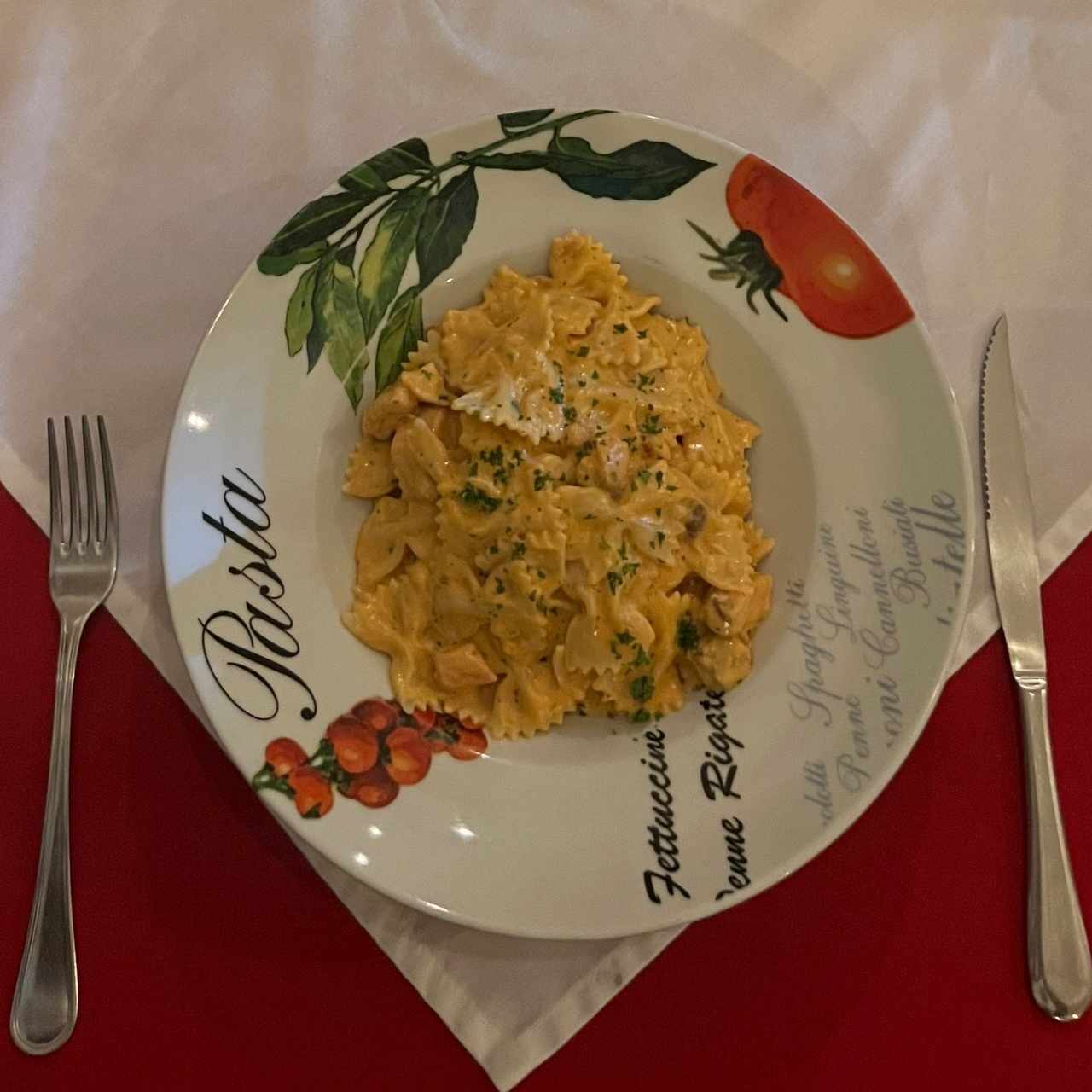 Farfalle Al Salmone e Vodka