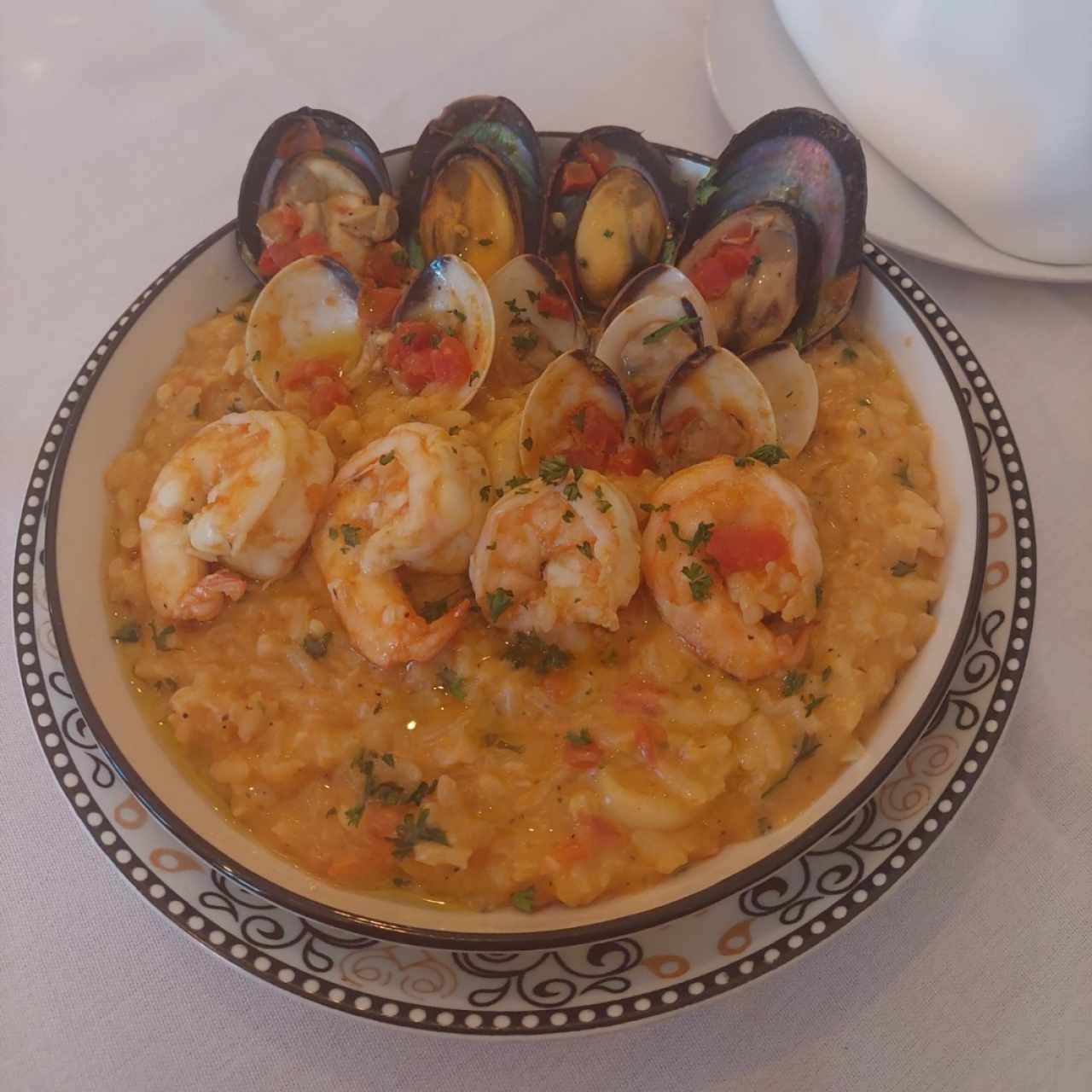 risotto de frutos del mar