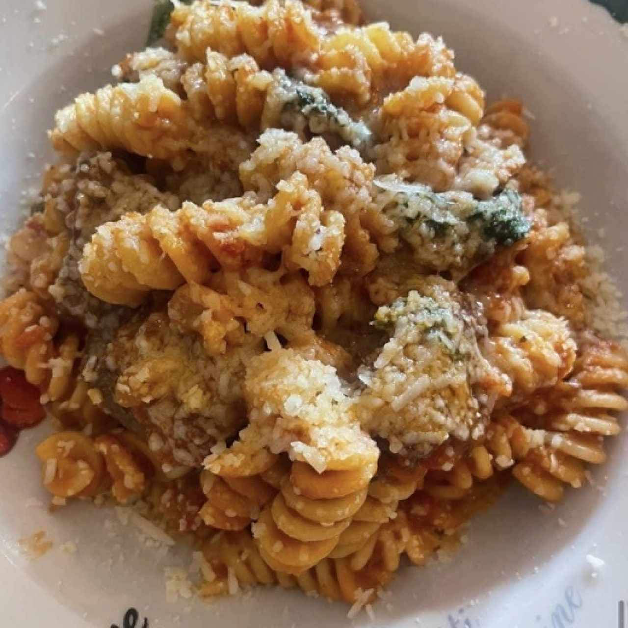 Fusilli a Pomodoro