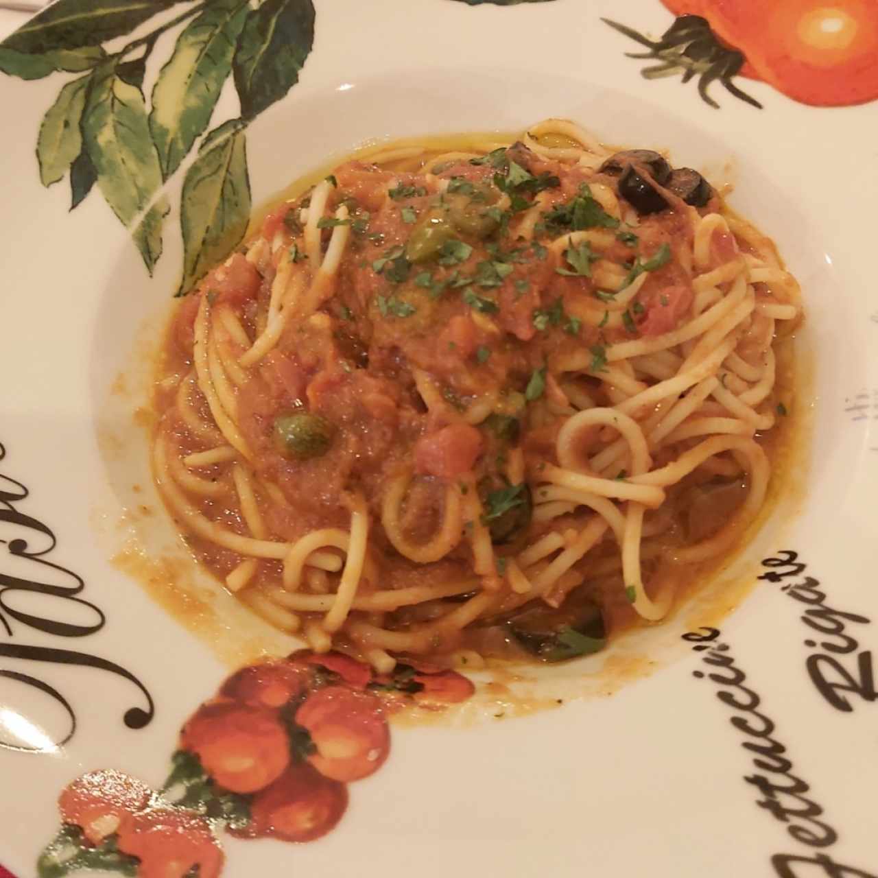 Spaguetti Putanesca