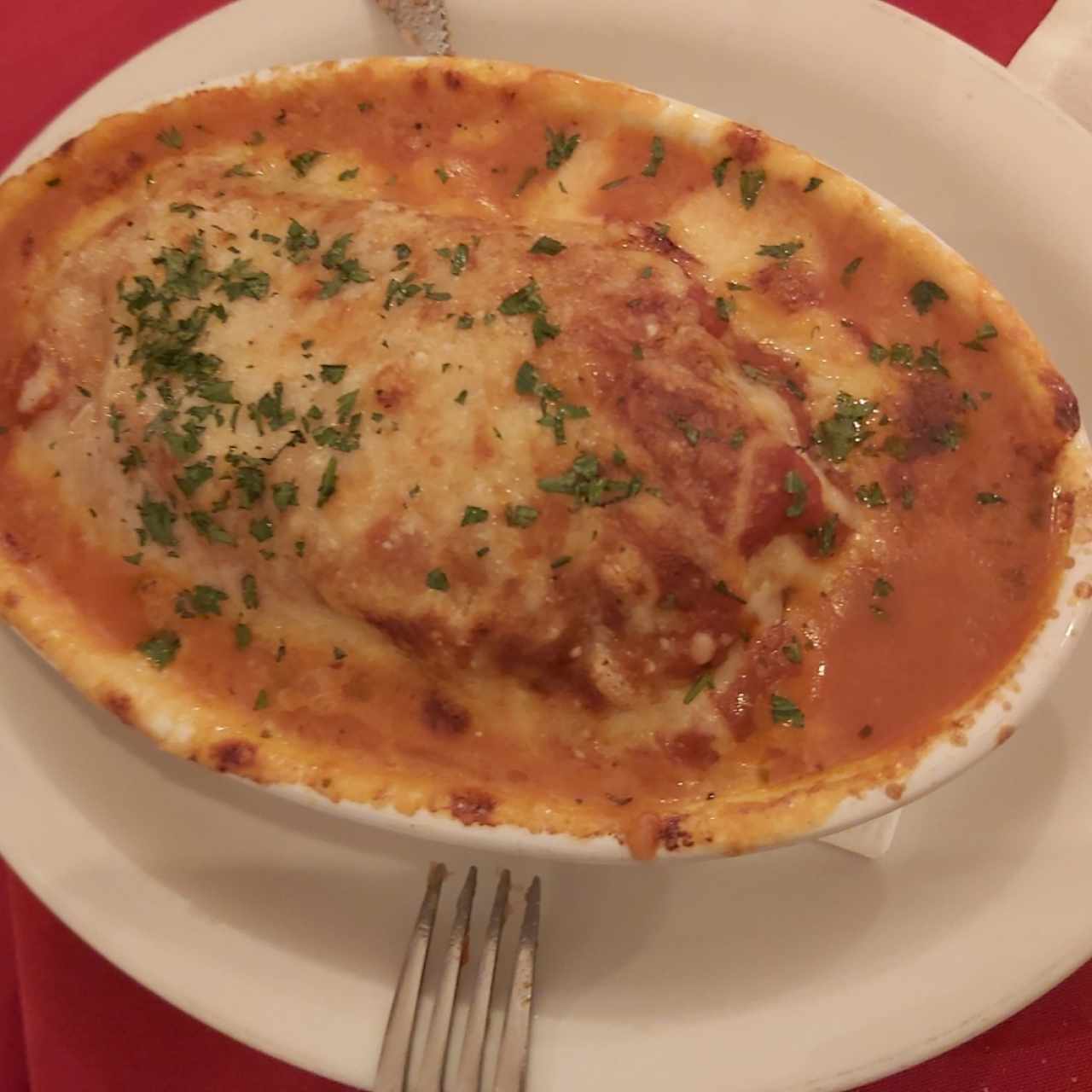 lasagna de berenjena