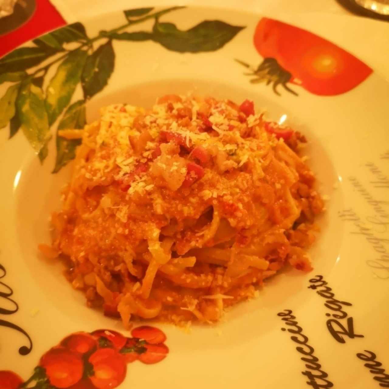 lLenguini Amatriciana