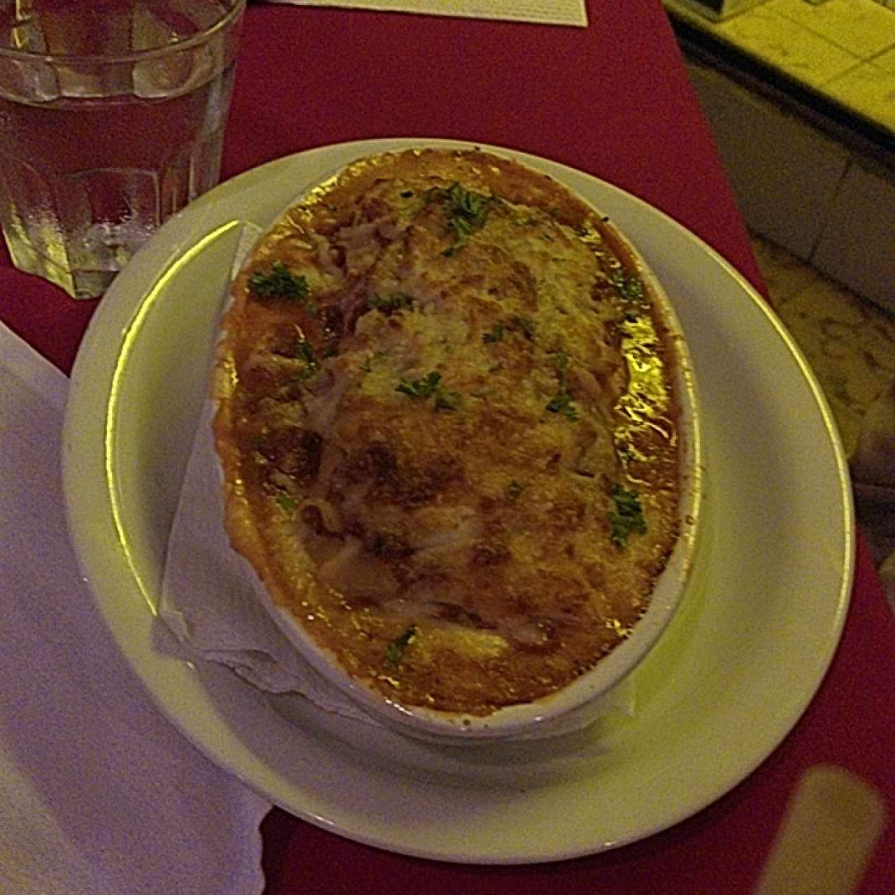 lasagna de carne