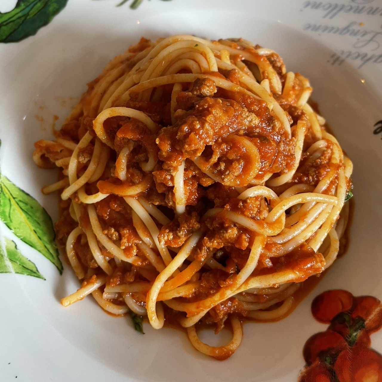 Pasta bolognese