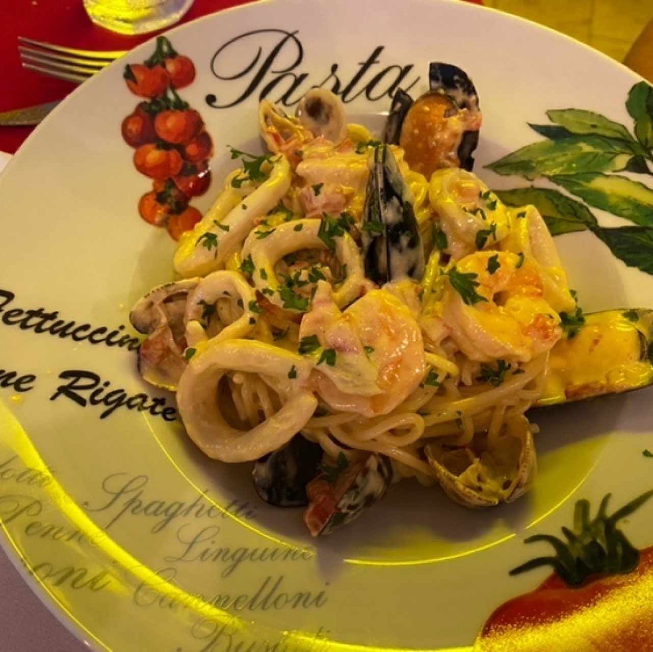 Spaguetti frutti di mare