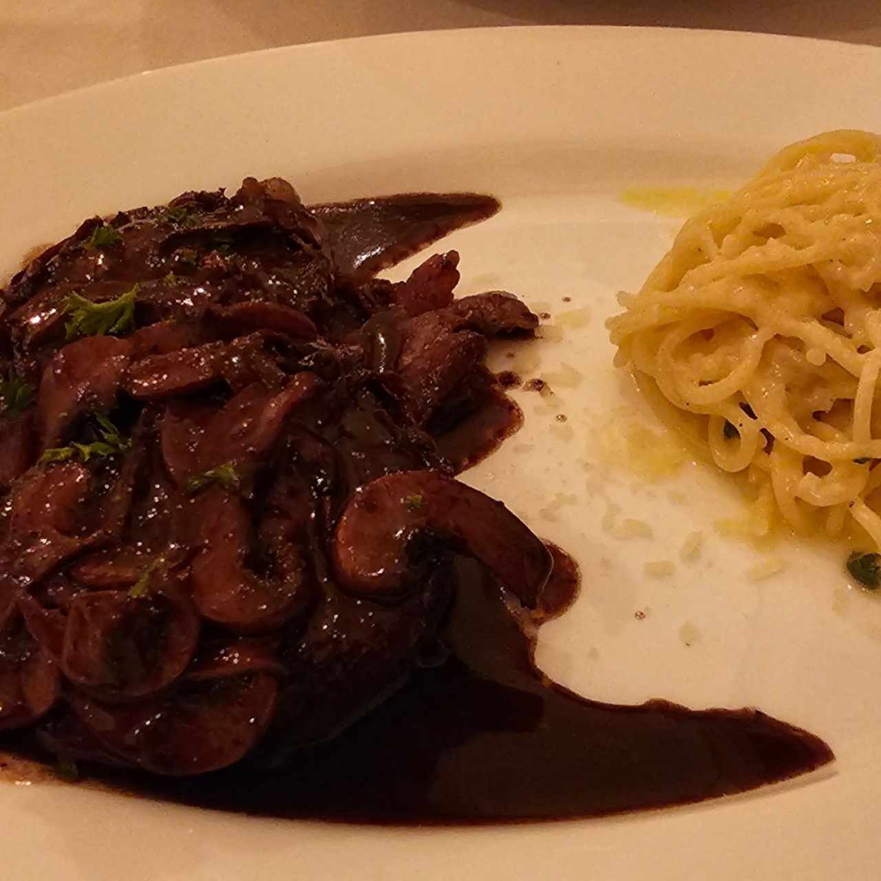 Filetto di Manzo Al Funghi