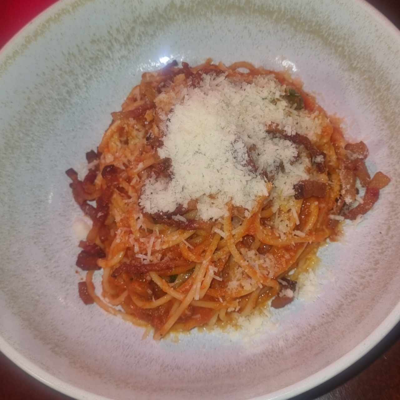 Spaguetti All'Amatriciana