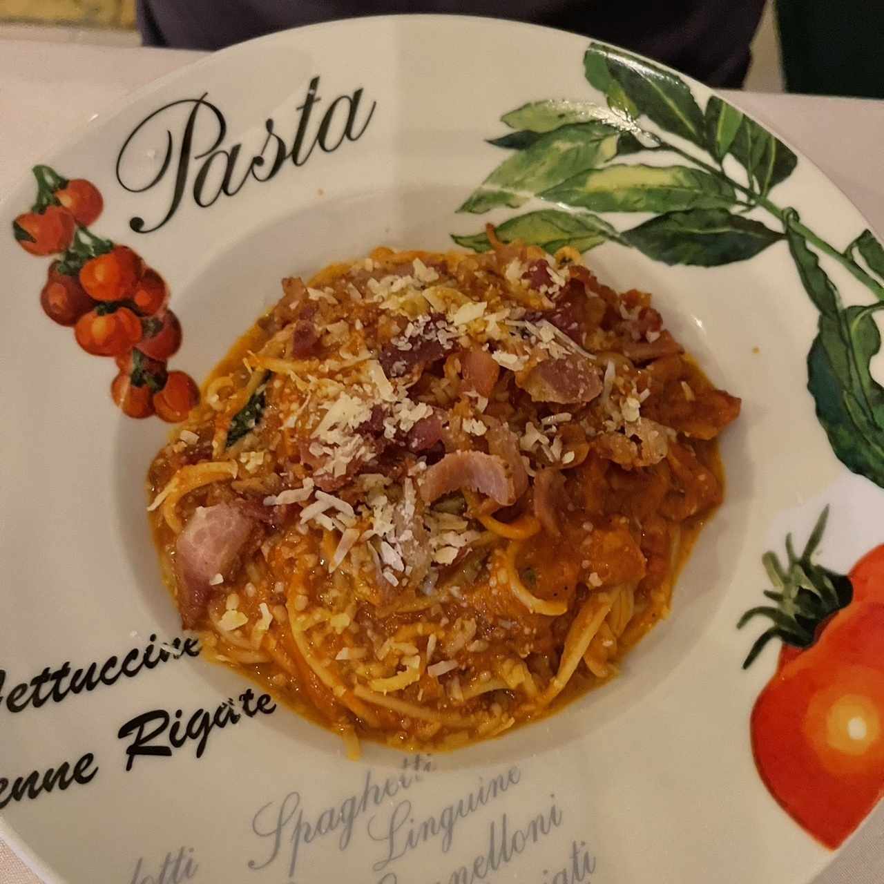 Spaguetti All'Amatriciana