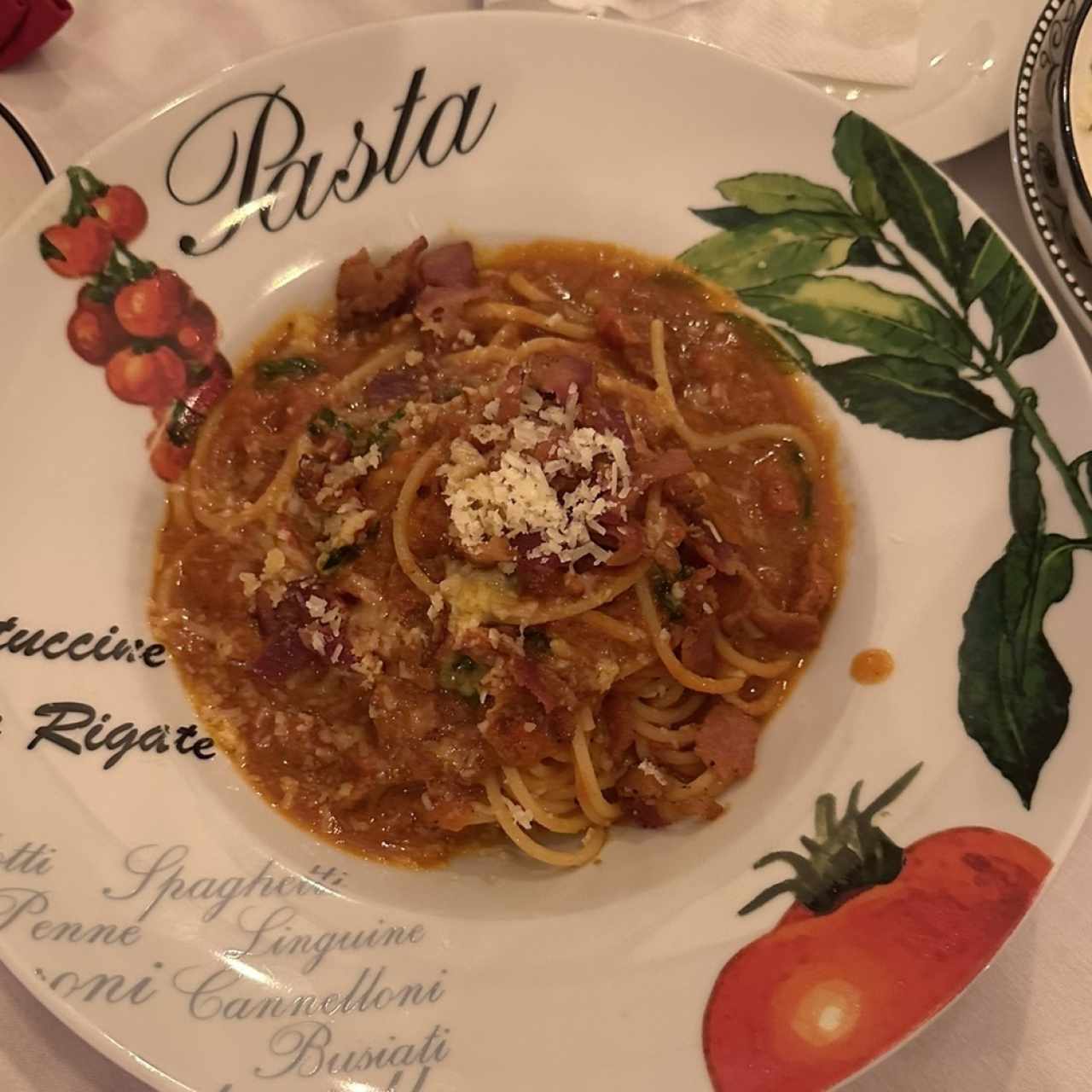 Spaguetti All'Amatriciana