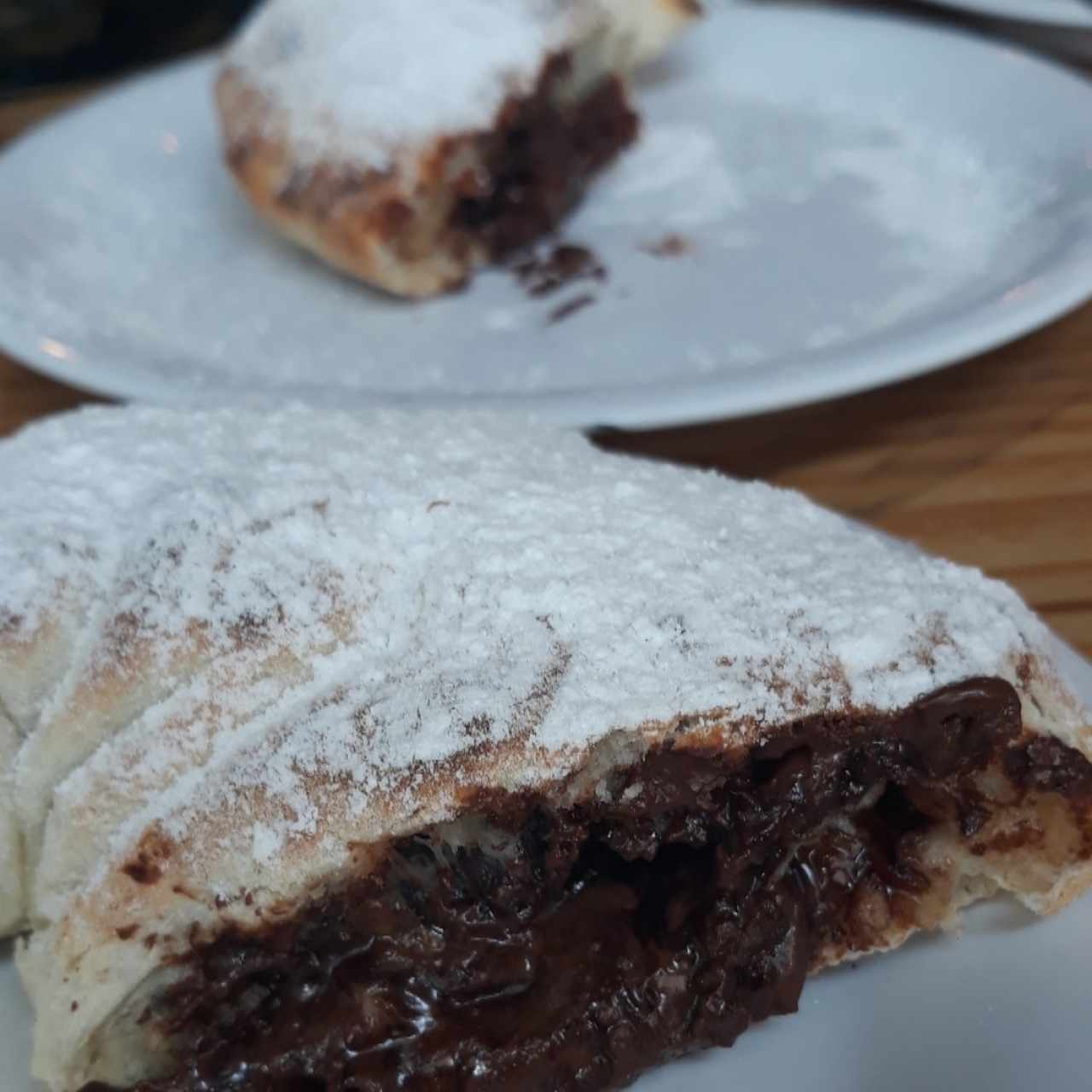 POSTRES - CALZONE DE NUTELLA