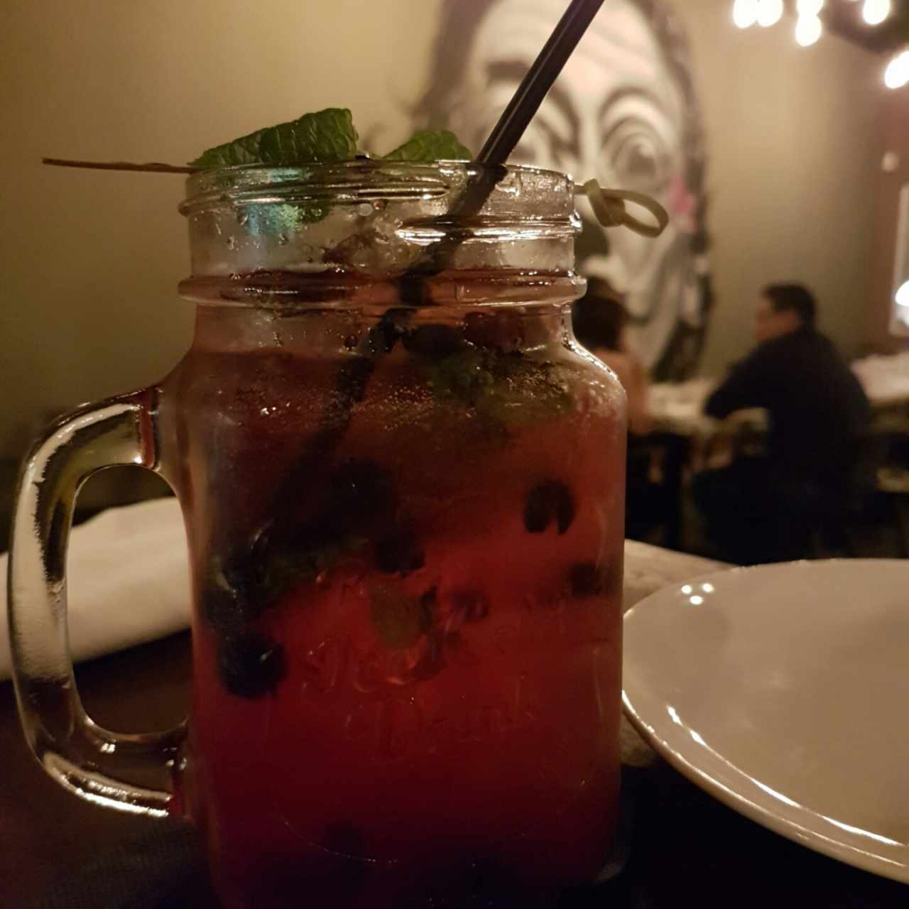 blueberry mojito