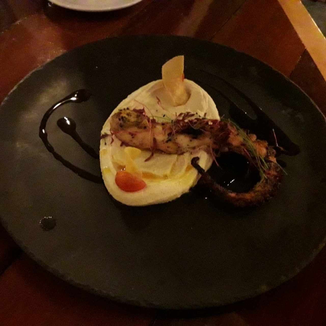 Pulpo al carbón 