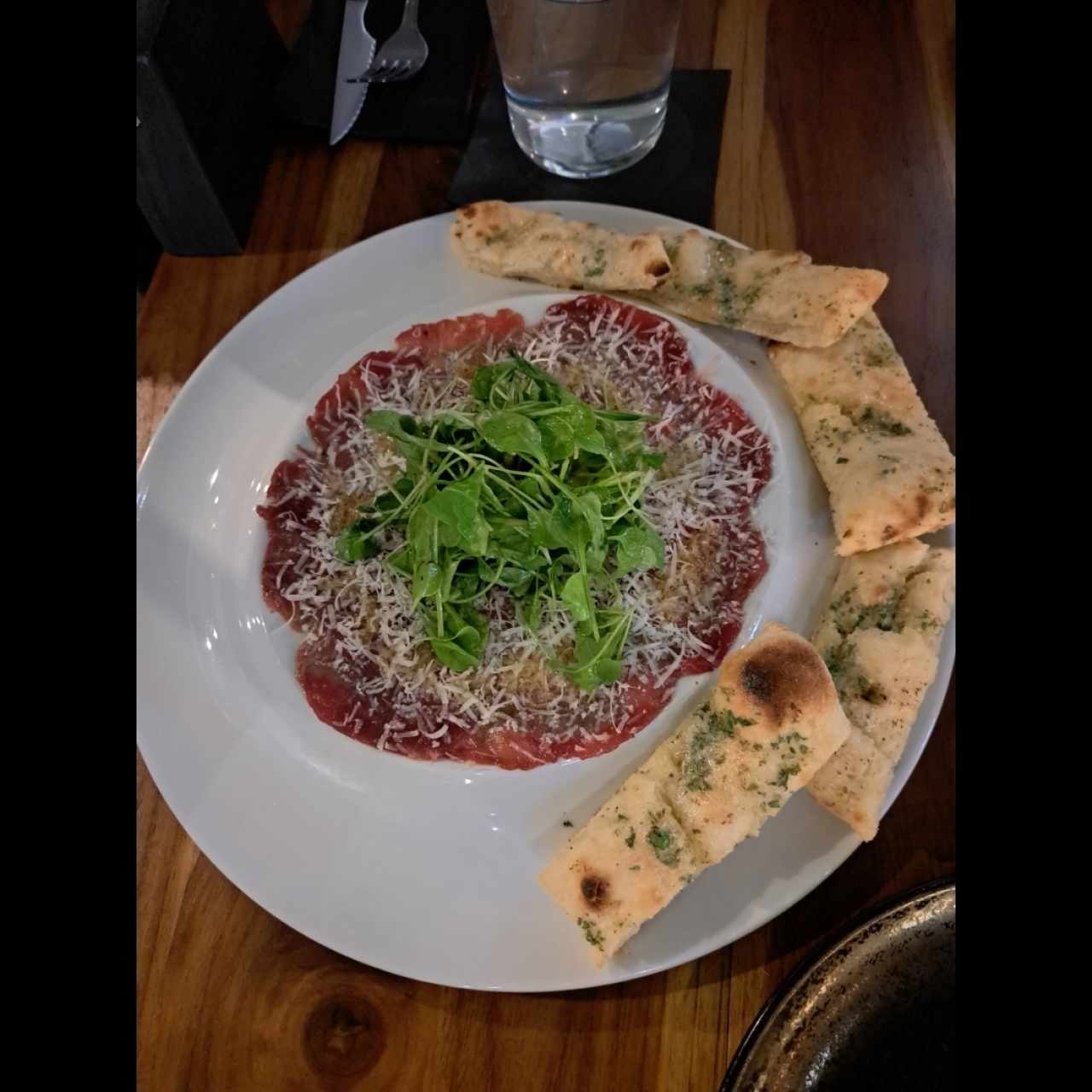 CARPACCIO DE RES CLASICO SIN MÁS NI MENOS