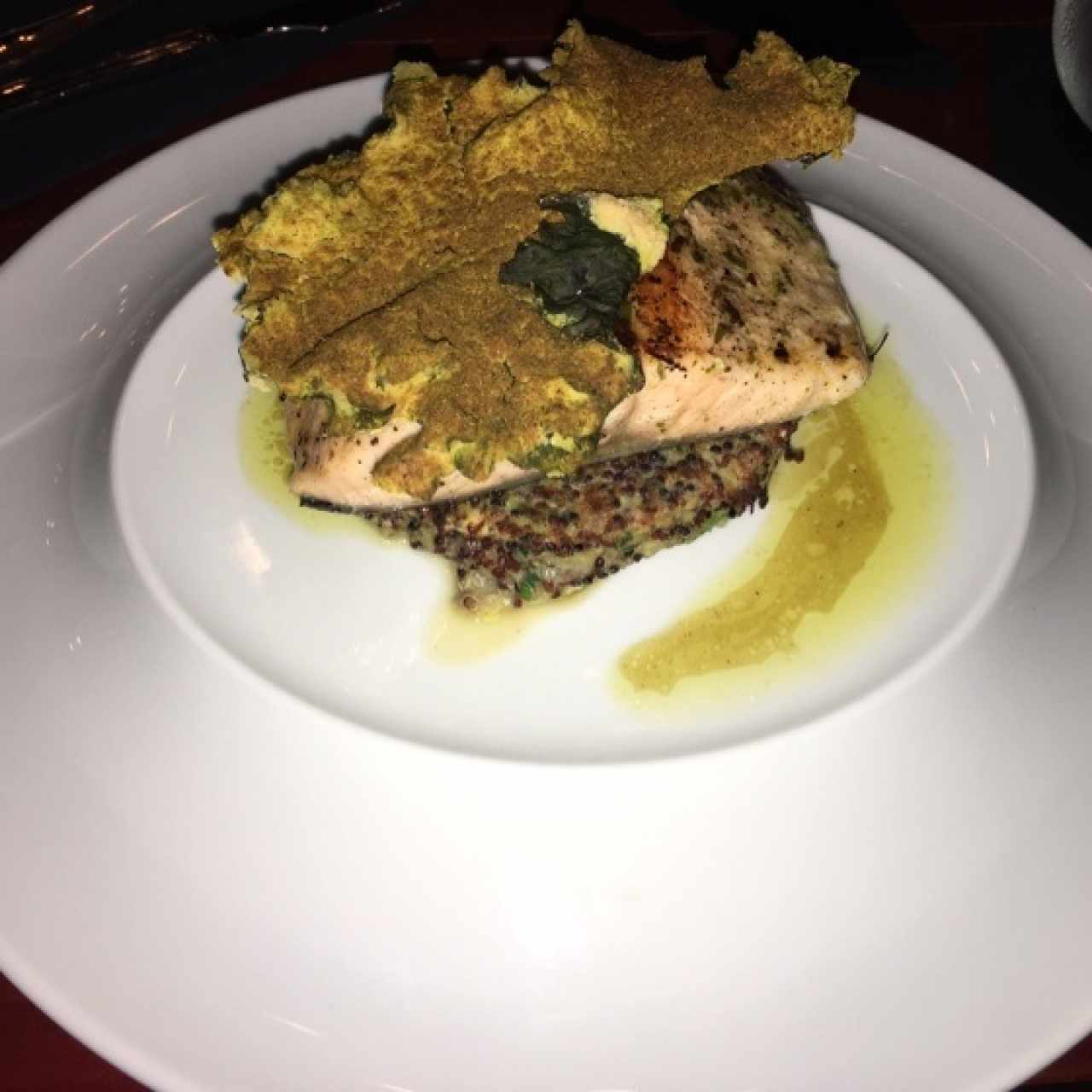 salmon con quinoa