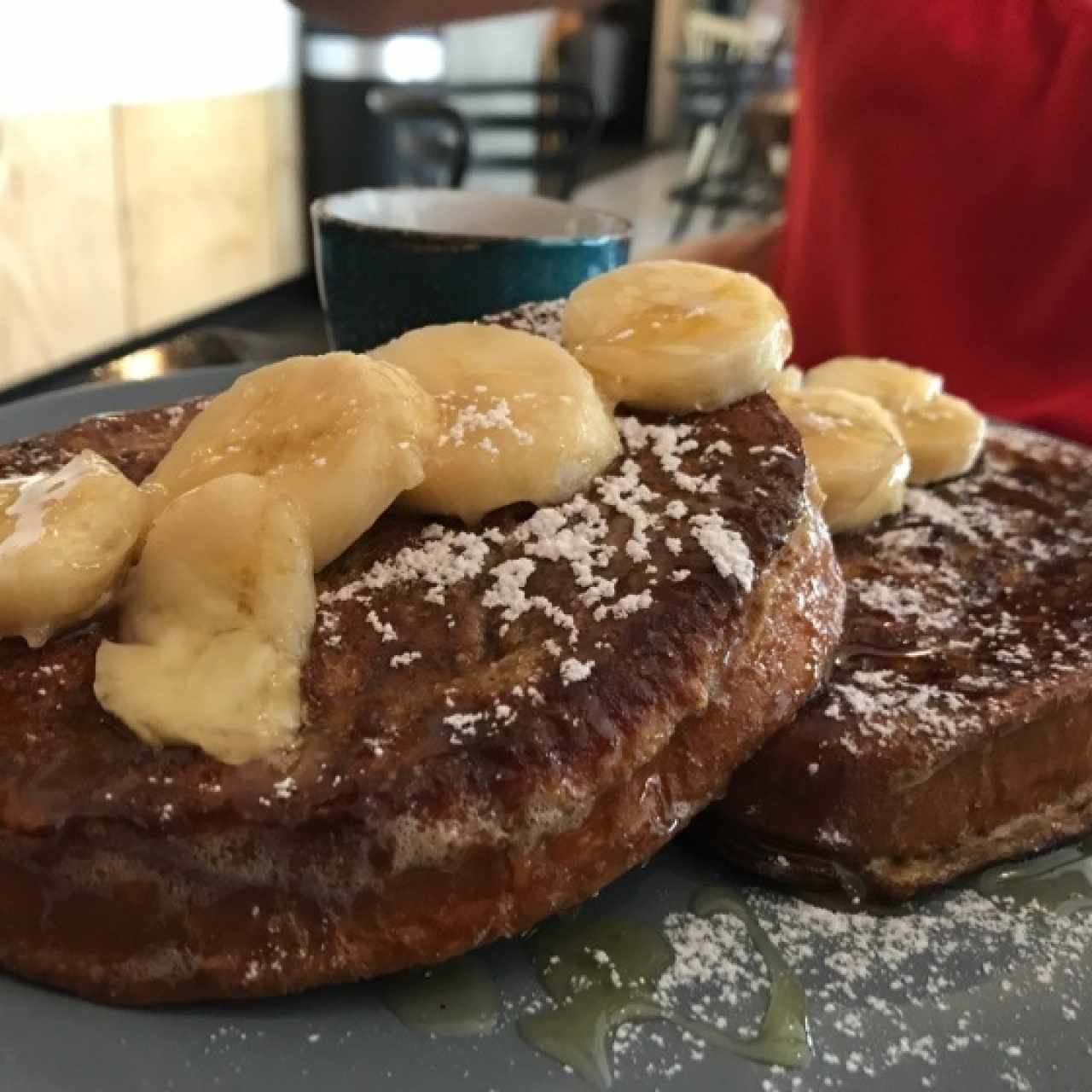 Tostadas Francesas con Miel y Banana