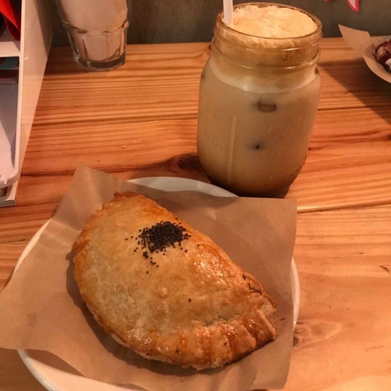 Cold Brew + Empanada de Mozzarella