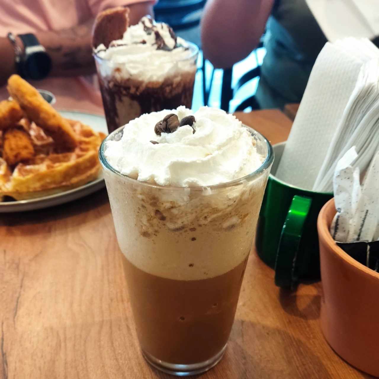 Frappé de chocolate