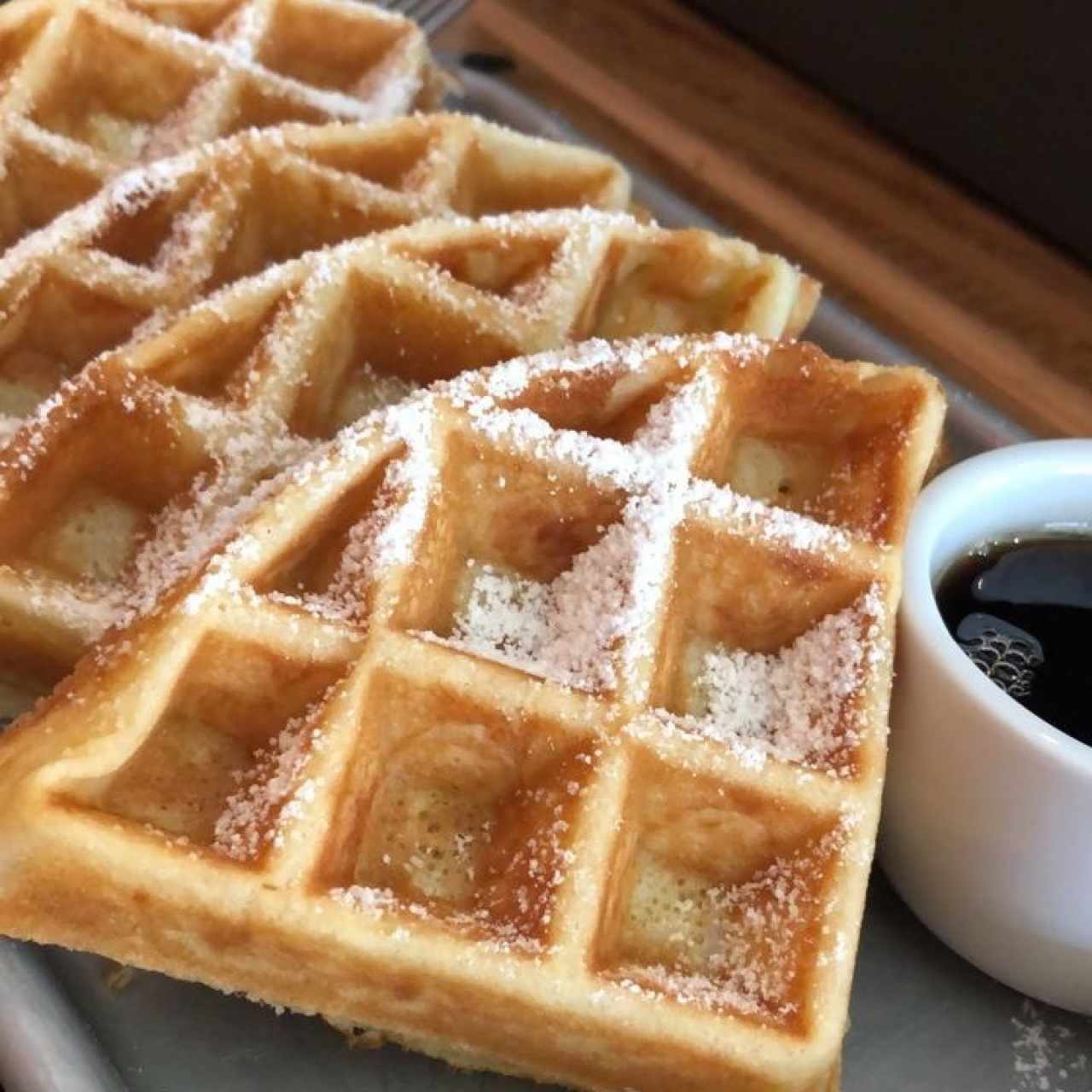 Waffles sencillos