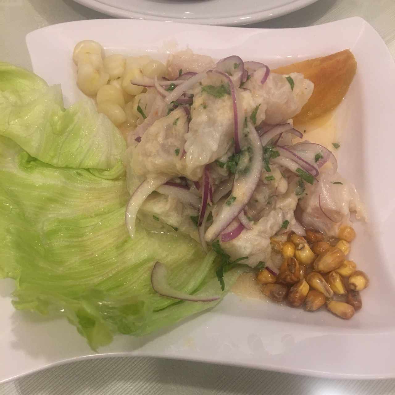 ceviche de corvina