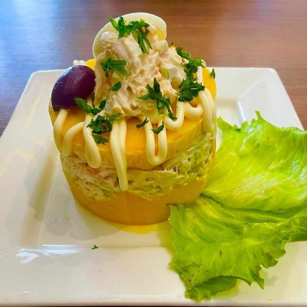 Causa Limeña de Pollo