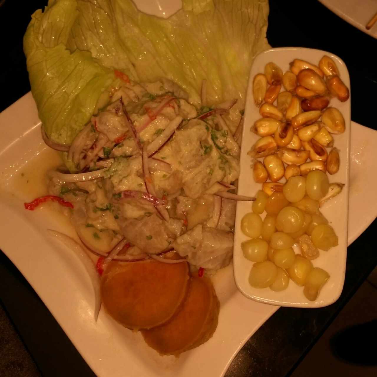 Ceviche de pescado!