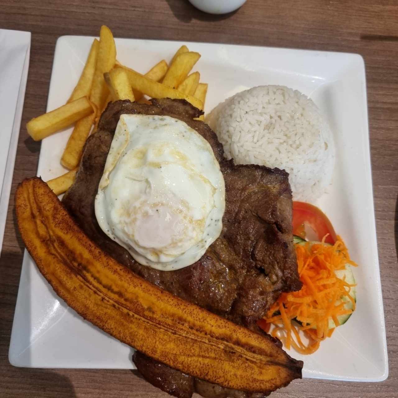 Bistec a lo Pobre