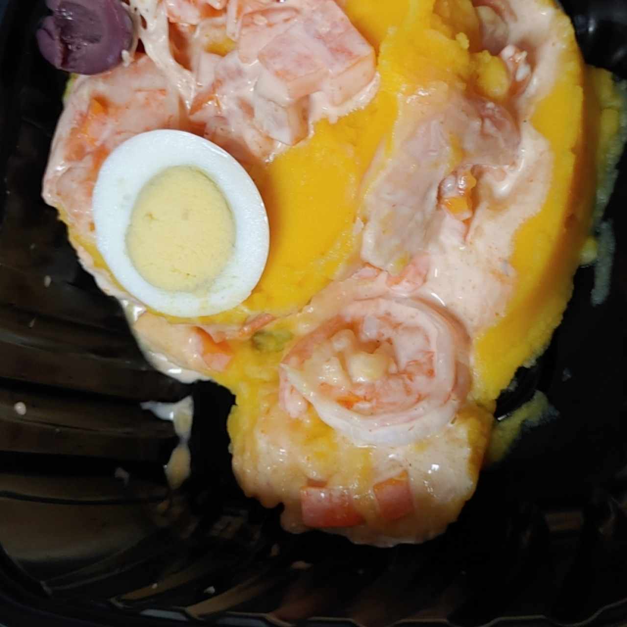 Causa Rellena de Camarones