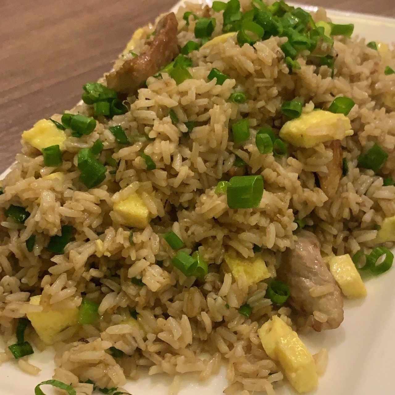 Arroz Chaufa con Tres Carnes