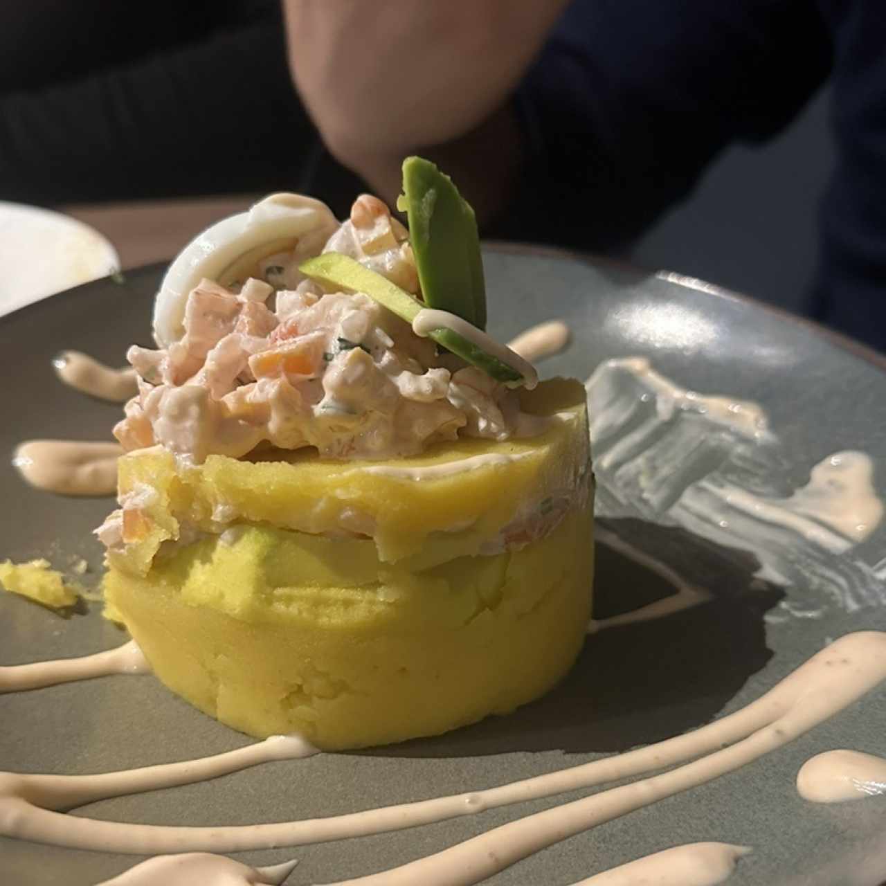 Causa Rellena de Camarones