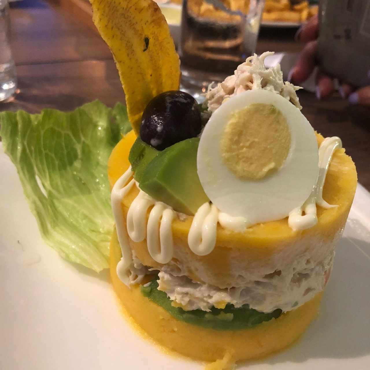 Causa Limeña de Pollo