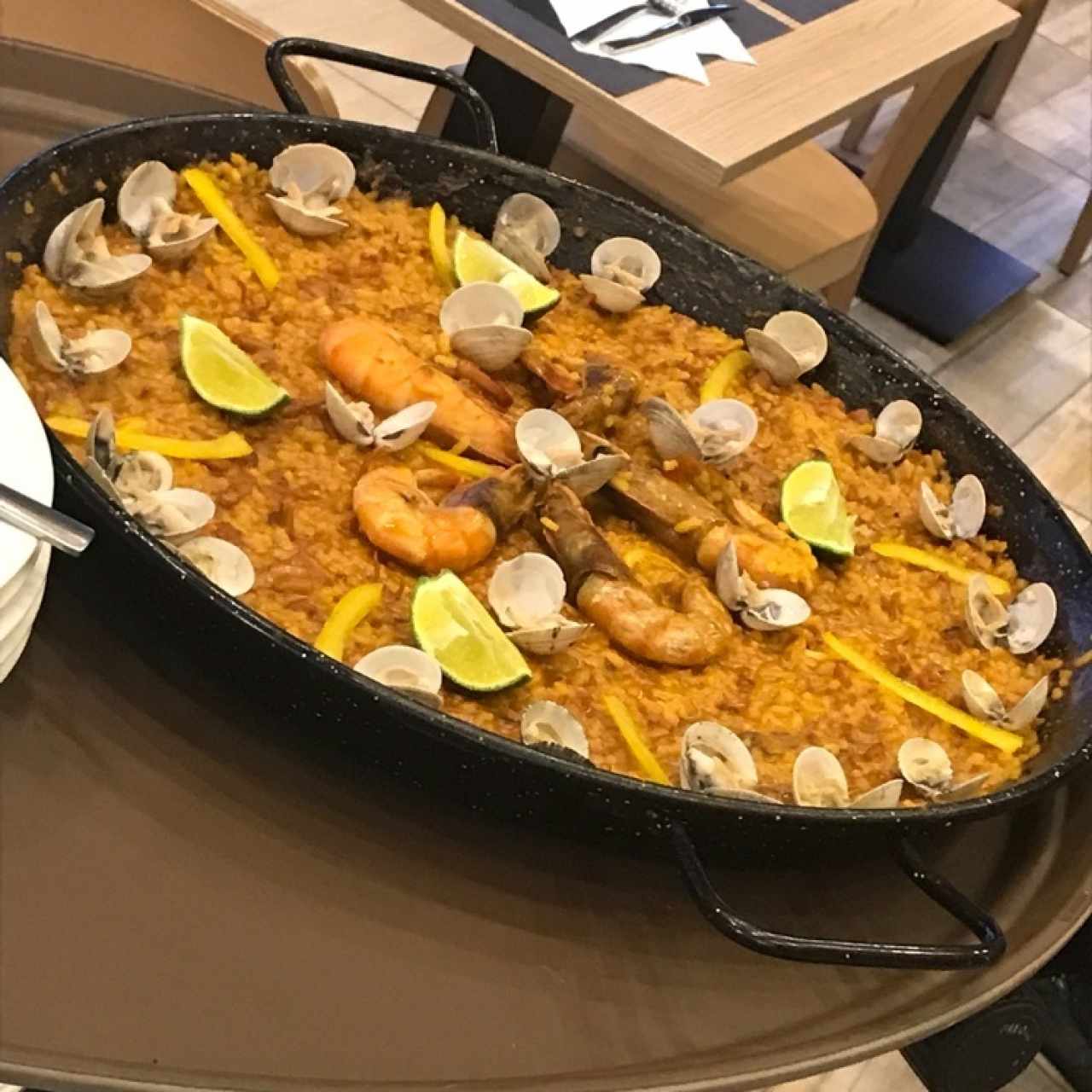 paella de mariscos