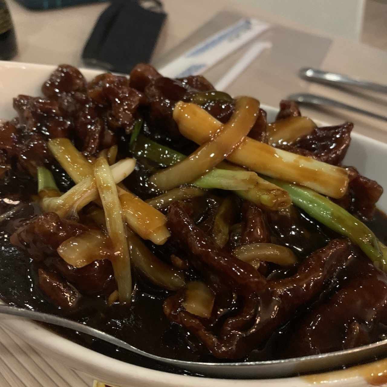 ESTILO MONGOLIAN DE CARNE