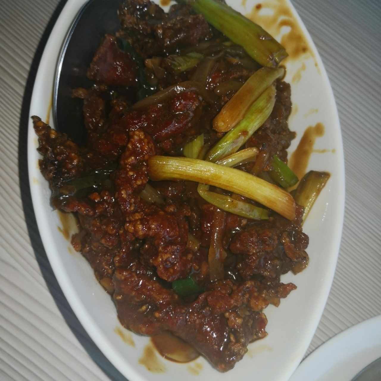 ESTILO MONGOLIAN DE CARNE