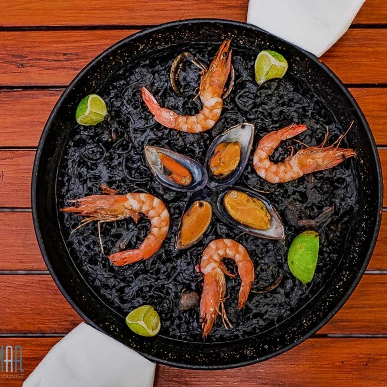 Paellas - Arroz Negro Cascomar