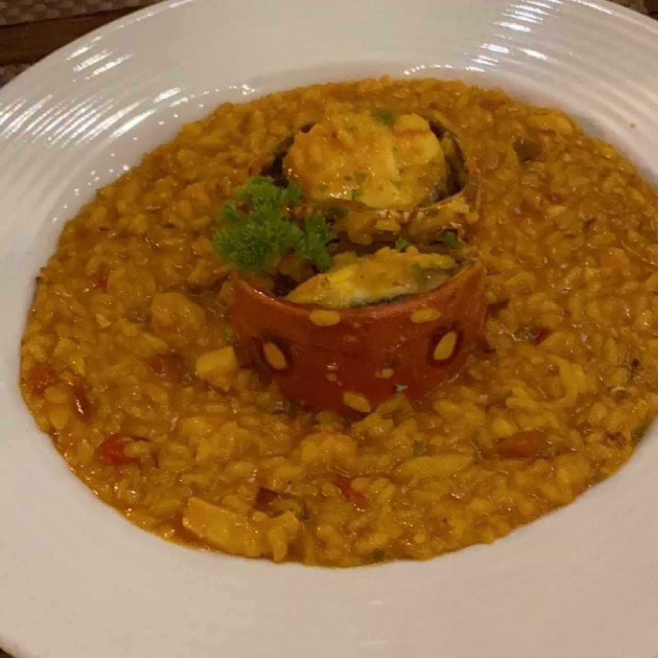 Arroz Meloso de Langostino