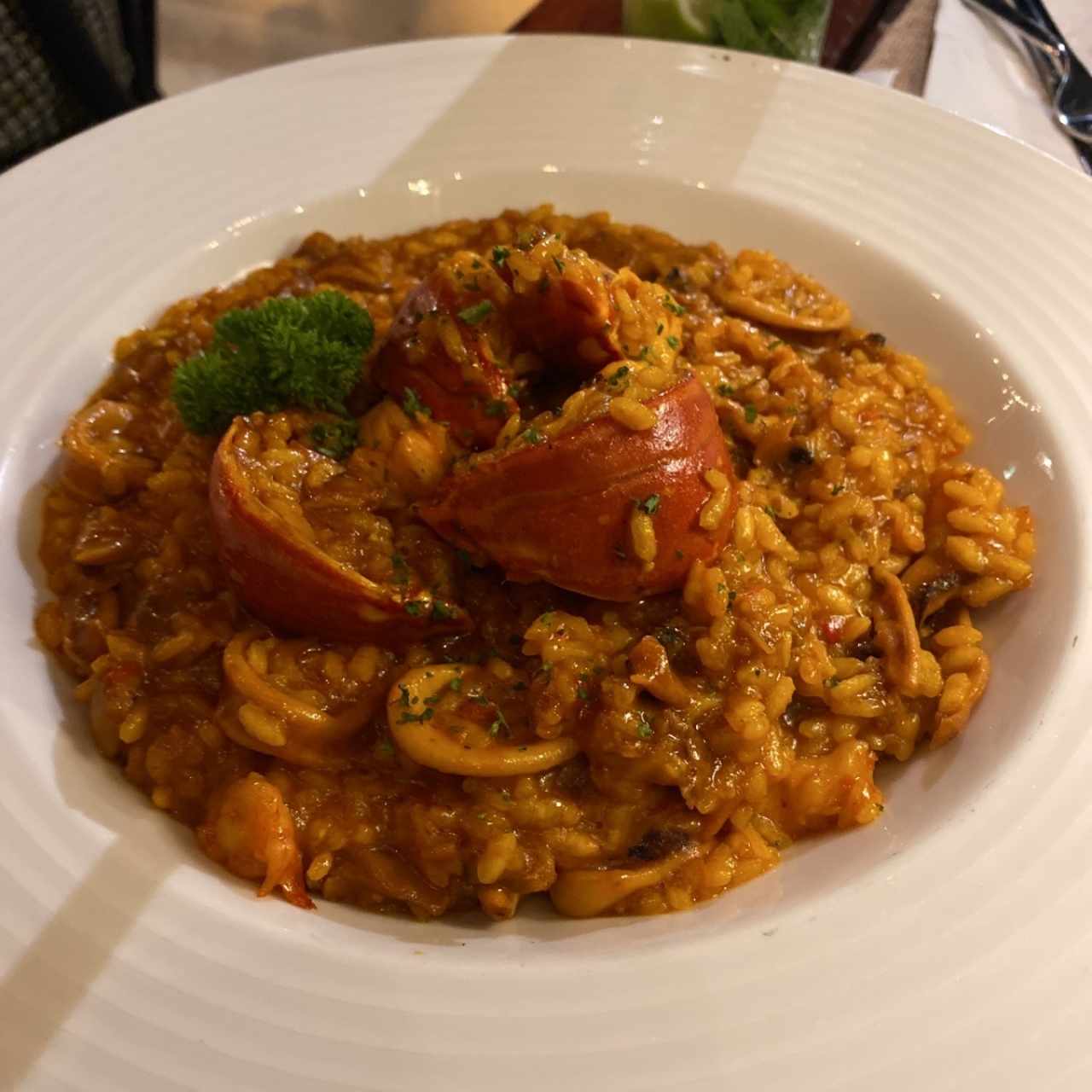 Arroz Meloso de Langostino