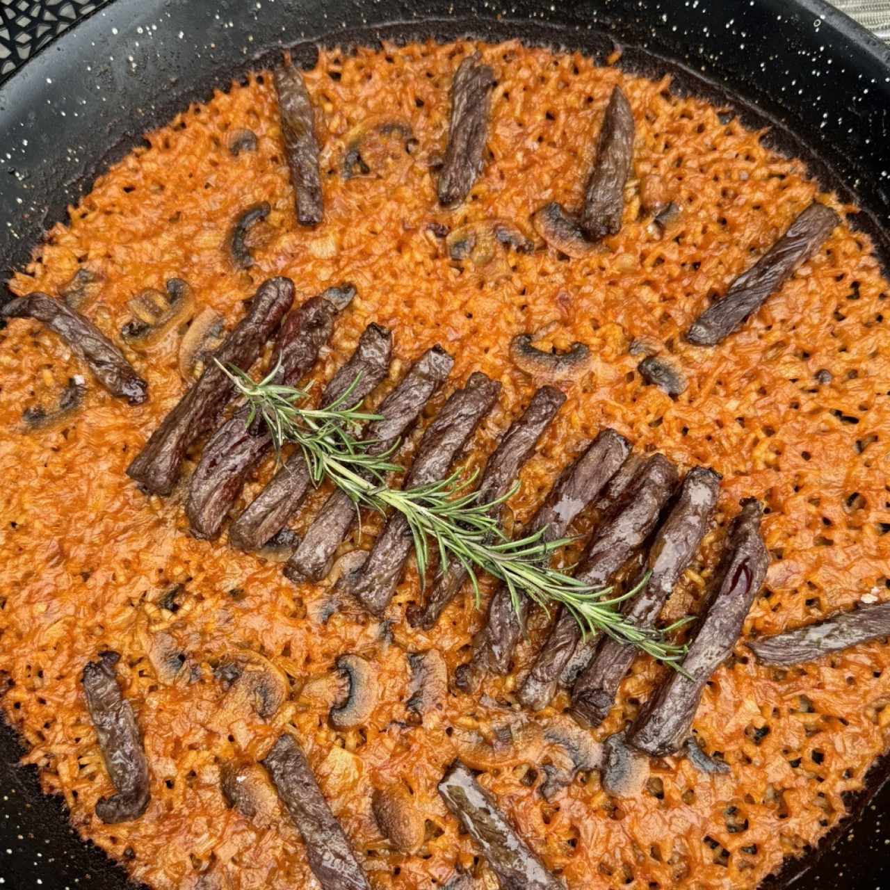 Arroz de entraña 