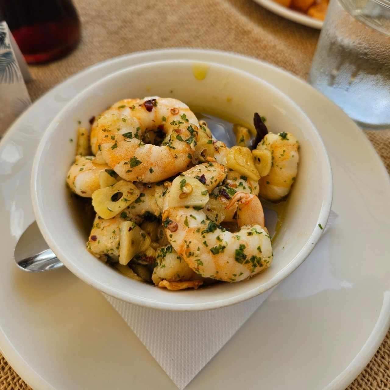 Entradas / Tapas - Gambas al Ajillo