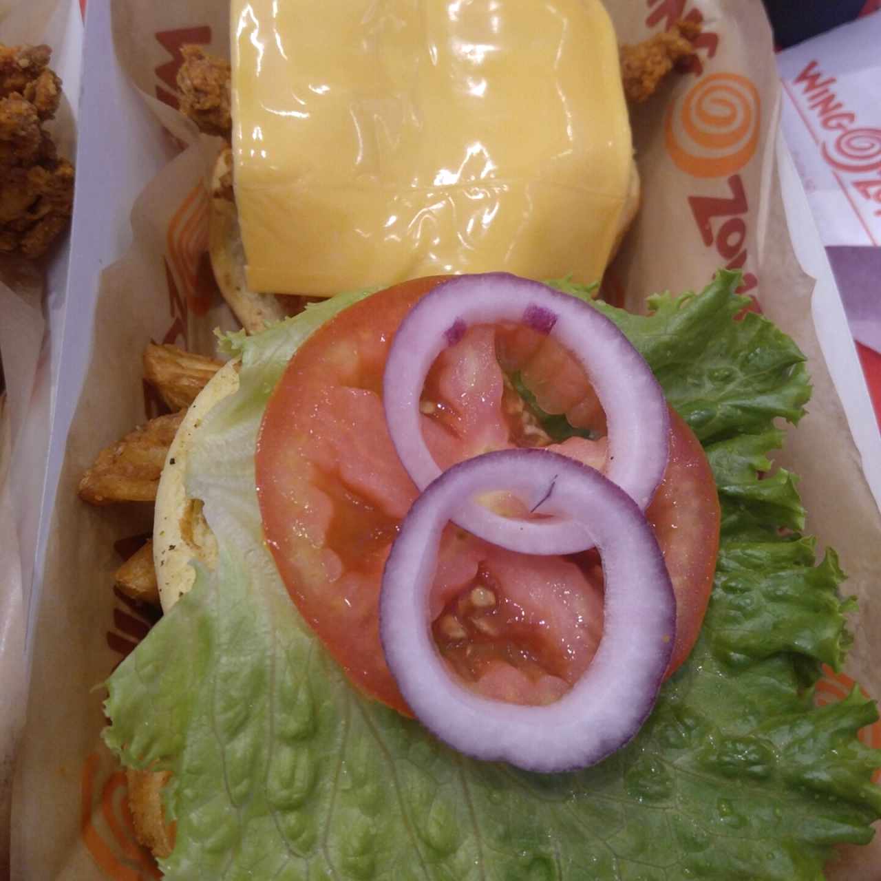 hamburguesa tender 