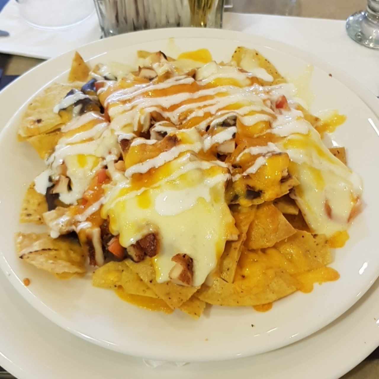 nachos collins cob pollo