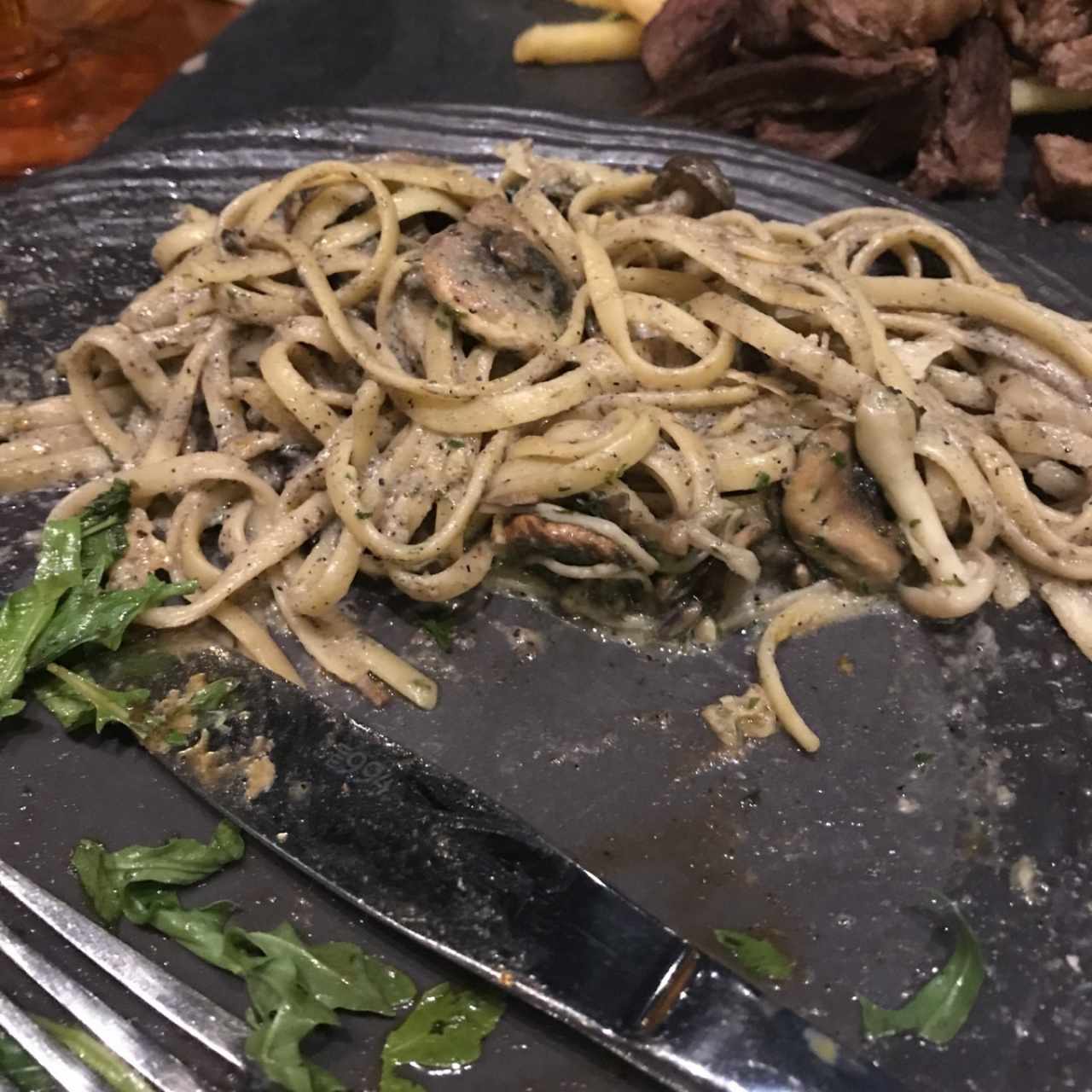 pasta al funghi