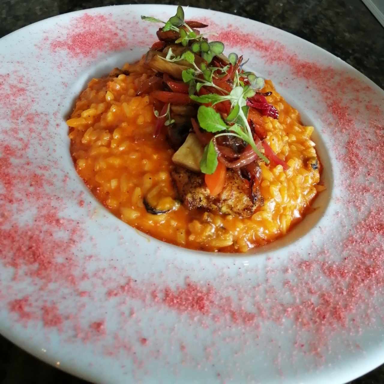 Risotto Mar y Tierra 