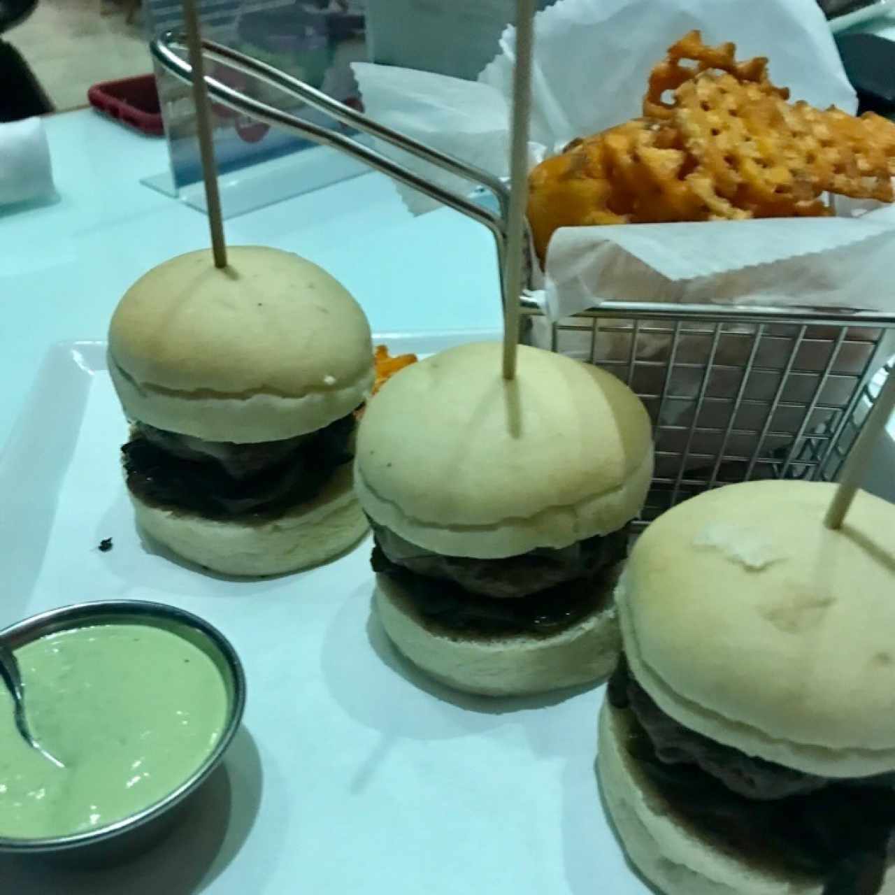 Para Comenzar - Sliders Hamburguesía